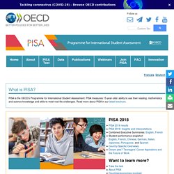 PISA, Programme for International Student Assessment