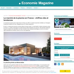 Le marché de la piscine en France : chiffres clés et tendances