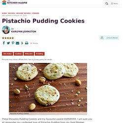Pistachio Pudding Cookies