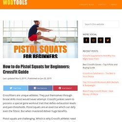 How to do Pistol Squats for Beginners