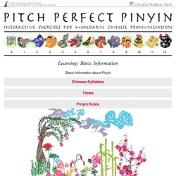 Pitch Perfect Pinyin