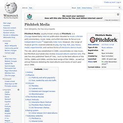 Pitchfork Media