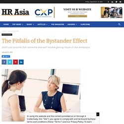 Bystander Effect in Workplaces