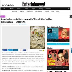 Pittacus Lore talks 'Rise of Nine'