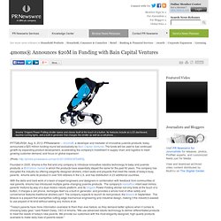 4moms® Announces $20M in Funding with Bain Capital Ventures