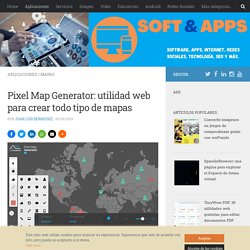 Pixel Map Generator: utilidad web para crear todo tipo de mapas