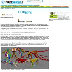 Pixelcreation.fr Formations ecoles, metiers , interviews: Le Rigging