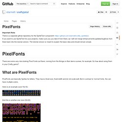 PixelFonts · starmelt/craftyjstut Wiki