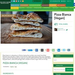 Pizza Bianca [Vegan]