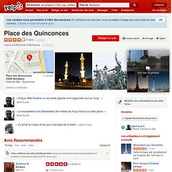 Place des Quinconces - Hôtel de Ville - Quinconces - Bordeaux