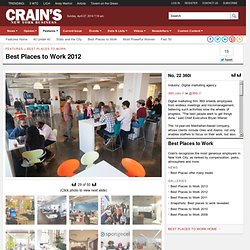 No. 22 360i - Best Places to Work 2012