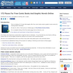 132 Places For Free Comic Books And Graphic Novels Online