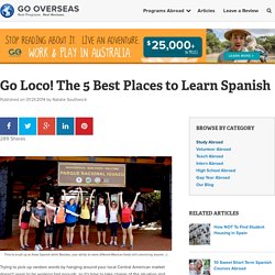 Best Places to Learn Spanish