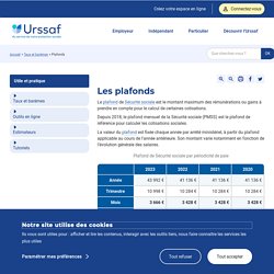 Plafonds - Urssaf.fr