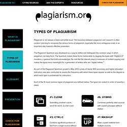 Types of Plagiarism — Plagiarism.org - Best Practices for Ensuring Originality in Written Work