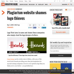 Plagiarism website shames logo thieves