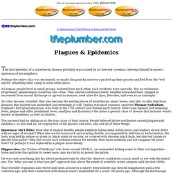 Plagues and Epidemics, by theplumber.com