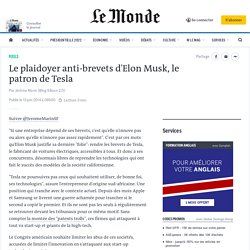 Le plaidoyer anti-brevets d'Elon Musk, le patron de Tesla