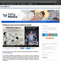 Plaidoyer pour le journalisme mobile