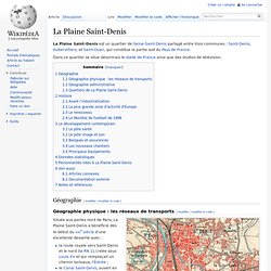 La Plaine Saint-Denis