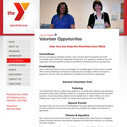 Plainfield area YMCA - Upcoming Events
