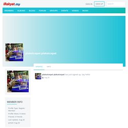 plakatcepat plakatcepat - Member Profile - Malaysia Community by iRakyat.my