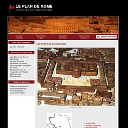 Plan de Rome : Caracalla