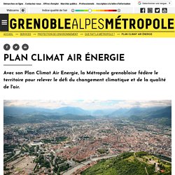 Plan Air Énergie climat - lametro.fr
