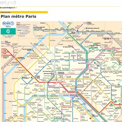 Plan Métro Paris