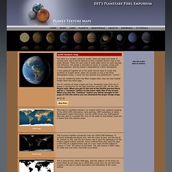 Planet Earth Texture Maps