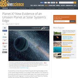 Planet X? New Evidence of an Unseen Planet at Solar System's Edge