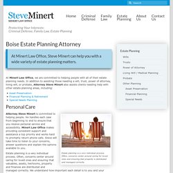 Boise Estate Planning Attorney