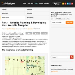 Part 1: Website Planning & Developing Your Website Blueprint