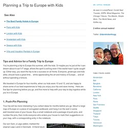 Planning a Family Vacation to Europe
