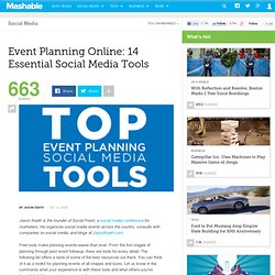 Event Planning Online: 14 Essential Social Media Tools