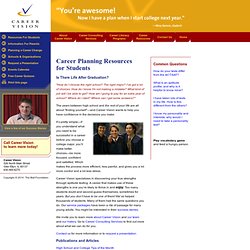 Career Vision: Career Planning Resources for Students