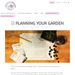Planning your garden