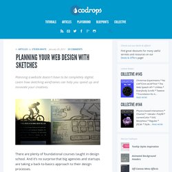Planning Your Web Design with Sketches