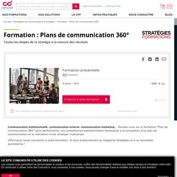 Plans de communication 360°