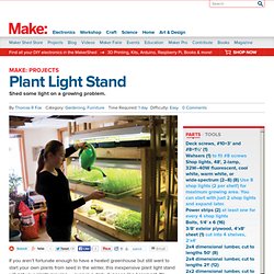 Plant Light Stand