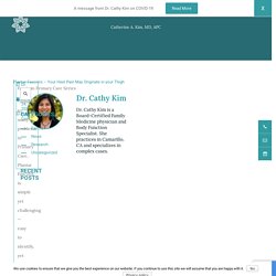 Plantar Fasciitis – Your Heel Pain May Originate in your Thigh