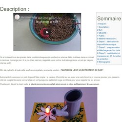 Plante connectee — Lab en Bib