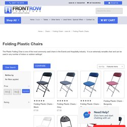 Plastic Folding Chairs