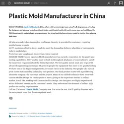 Plastic Mold Manufacturer in China