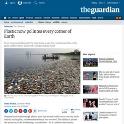 Plastic now pollutes every corner of Earth