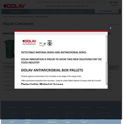 Dolav Plastic Products - Waste Containers