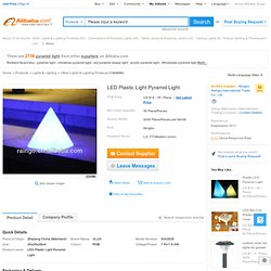 Led Plastic Light Pyramid Light - Buy Pyramid Light,Cheap Lighting,Led Plastic Light Pyramid Light Product on Alibaba