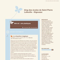 Mot-clé - arts plastiques - blog des écoles de Saint Pierre Lafeuille - Gigouzac