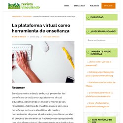 La plataforma virtual como herramienta de enseñanza