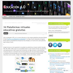 34 Plataformas virtuales educativas gratuitas